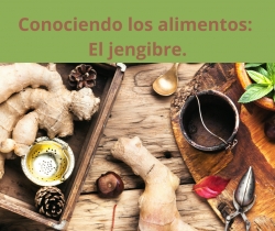 Conociendo los alimentos: El jengibre., nutricionista, nutricionista clínica