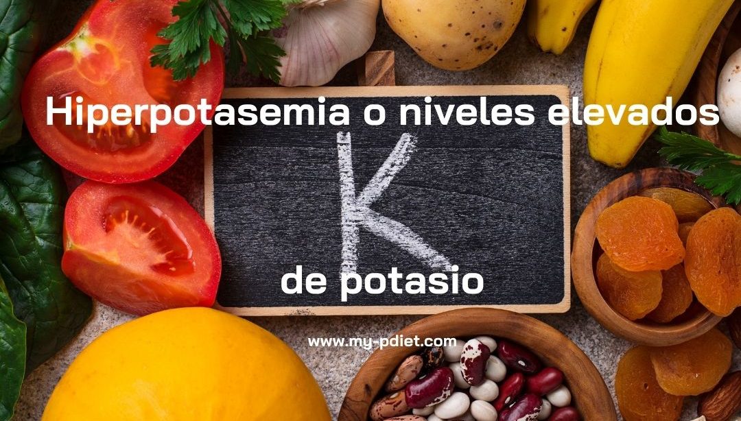 Hiperpotasemia o niveles elevados de potasio, nutricionista, nutricionista clínica