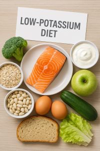 dieta baja en potasio