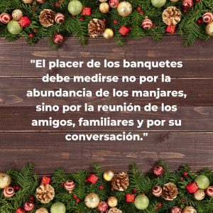 Frases saludables: las comidas navideñas, nutricionista, nutricionista clínica