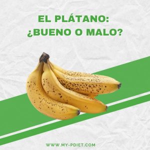 El plátano: ¿bueno o malo?, nutricionista, nutricionista clínica