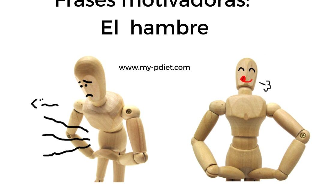 Frases motivadoras: hambre, nutricionista, nutricionista clínica