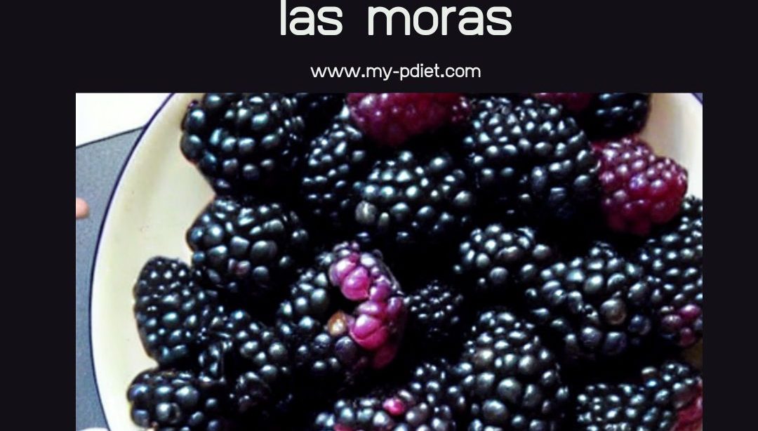 Conociendo los alimentos: las moras, nutricionista, nutricionista clínica