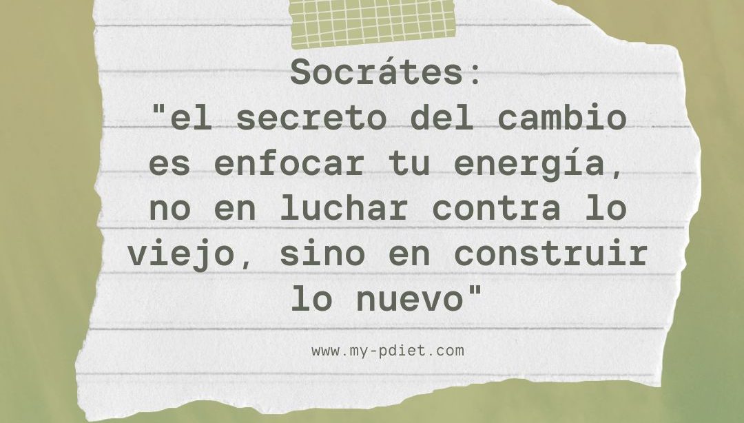 Frases motivadoras: el cambio, nutricionista, nutricionista holistica