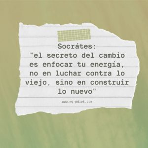 Frases motivadoras: el cambio  - Nutrición