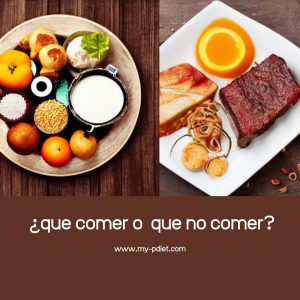  ¿que comer o que no comer?, nutricionista, nuticionista clínica