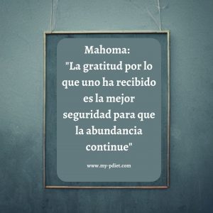 Frases motivadoras: la gratitud, nutricionista, nutricionista holística.