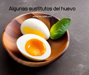 Algunas sustitutos del huevo, nutricionista, nutricionista clínica