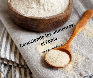 Cnociendo los alimntos: el Fonio, nutricionista, nutricionista clínica