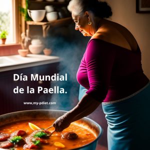 Celebremos el Día Mundial de la Paella, nutricionista, alimentación saludable
