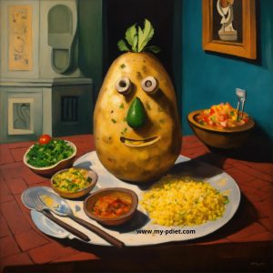 Ensalada de Patatas Saludable. nutricionista, recetas saludables, gastronomia
