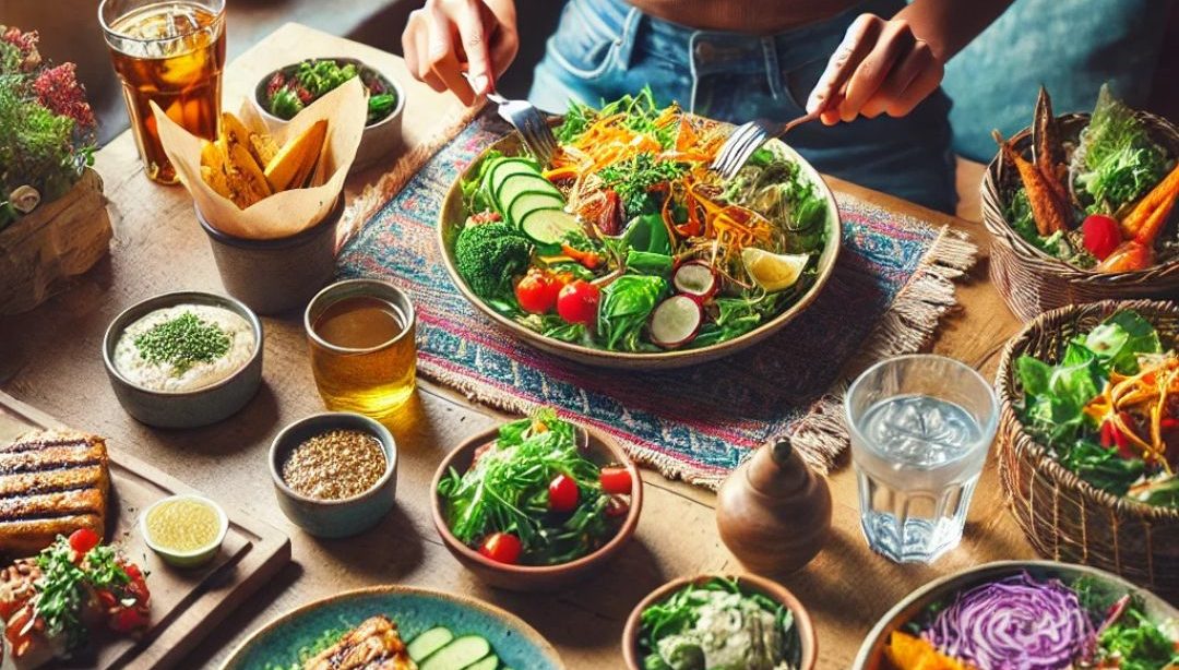 comer fuera de casa, ComerFueraSaludable, HábitosSaludables, NutriciónSinCulpa