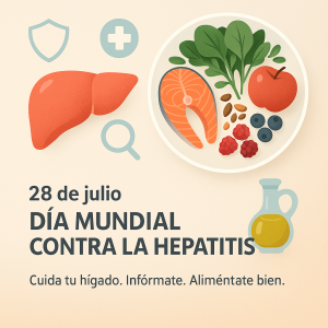 Día Mundial contra la Hepatitis Prevención, Conciencia y Nutrición Saludable, Día Mundial Hepatitis, Prevención Hepatitis, Salud hepática, Nutrición consciente, Seguridad alimentaria, Alimentación saludable hígado, My Personal Diet Consulting, Dieta antihepatitis, Vacunación hepatitis