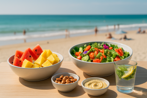 ¿Qué Comer Antes y Después de la Playa AlimentaciónSaludable, NutriciónEnVerano, ComerSanoPlaya, VidaSaludable, RecetasDeVerano, ConsejosNutricionales, SnacksSaludables, BeachWellness, BienestarVerano, MyPersonalDietConsulting