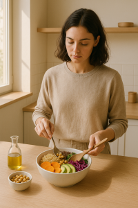 Nutrición consciente en 2025 ¿Estamos listos para el cambio, nutrición-consciente, alimentación-intuitiva-clínica,  hábitos-saludables-diarios,  pérdida-de-peso-sostenible,  salud-digestiva-metabolismo,  coaching-nutricional-personalizado,  bienestar-emocional-y-estrés,  planificación-de-menús,  vida-real-2025