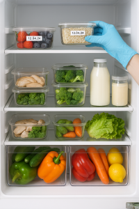 Errores comunes al almacenar alimentos en casa, SeguridadAlimentaria, VidaSaludable, AlimentaciónConsciente, ConsejosNutrición, PrevenciónEnCasa, MyPersonalDietConsulting.