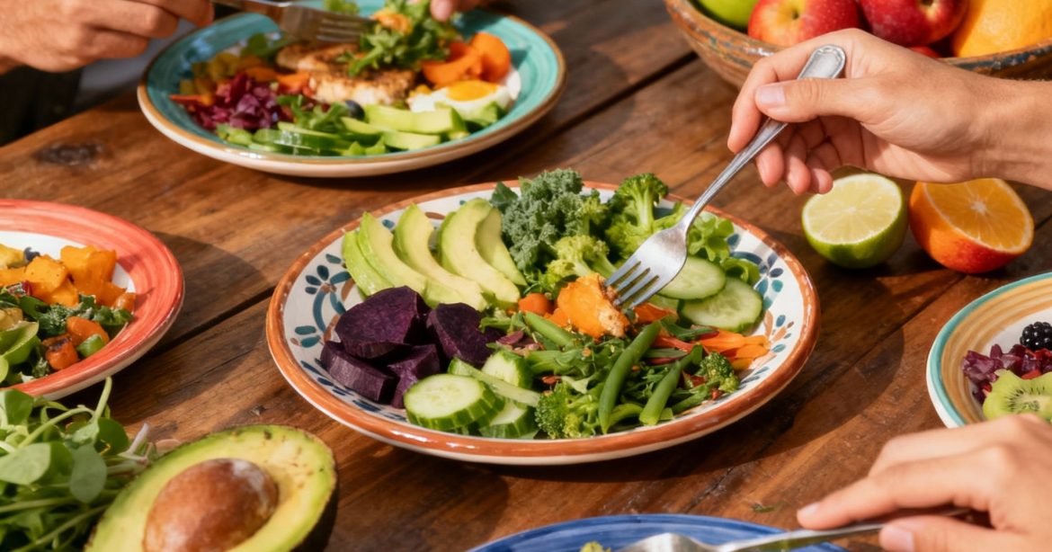 alimentación consciente, nutrición personalizada, menú saludable, consulta nutricional, bienestar emocional, mindful eating, cambio de hábitos, mejora relación comida, dieta adaptada, salud integral.