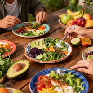 alimentación consciente, nutrición personalizada, menú saludable, consulta nutricional, bienestar emocional, mindful eating, cambio de hábitos, mejora relación comida, dieta adaptada, salud integral.