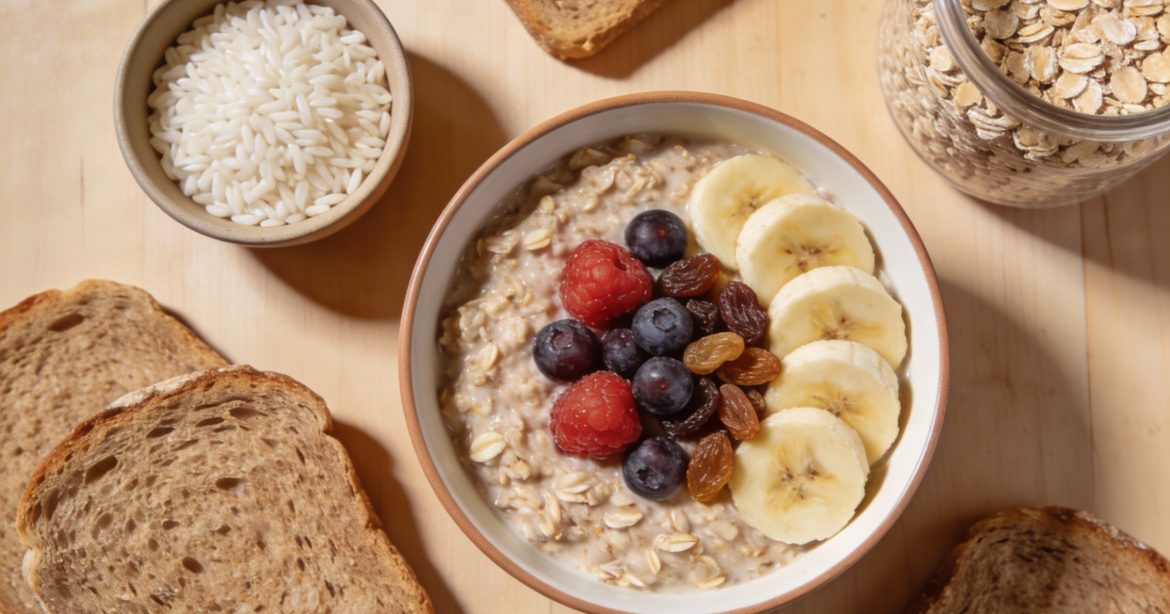 cereales integrales, beneficios cereales integrales, cómo identificar cereal integral etiqueta, pan integral de verdad, porciones cereales integrales, fibra y salud digestiva, alimentación saludable, etiquetado nutricional integral