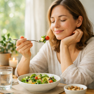 relación saludable con la comida sin dietas restrictivas
