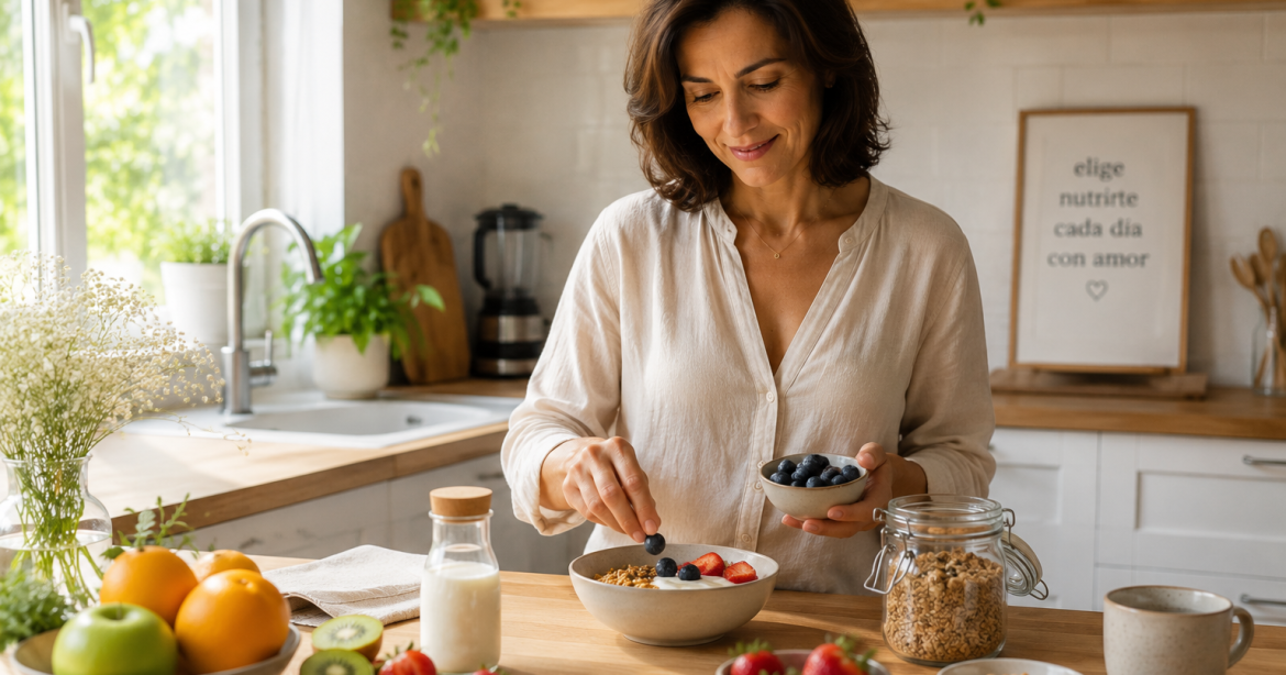 menopausia vuelta a la rutina alimentación saludable descanso