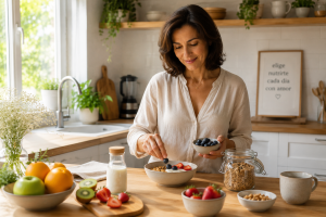 menopausia vuelta a la rutina alimentación saludable descanso